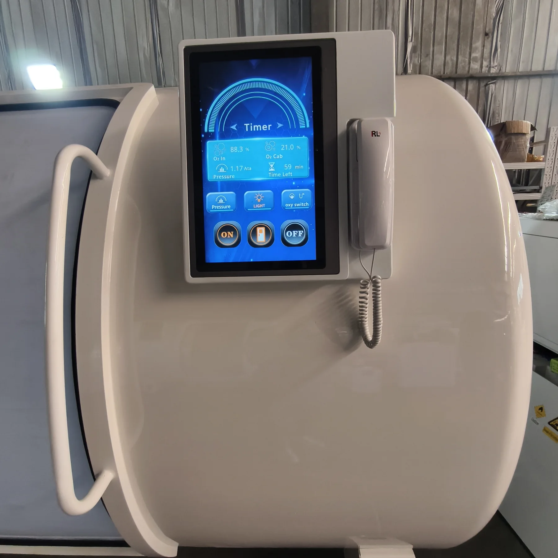 YF-1005 (REGATTA) 1-Person Hard-Shell Hyperbaric Oxygen Chamber