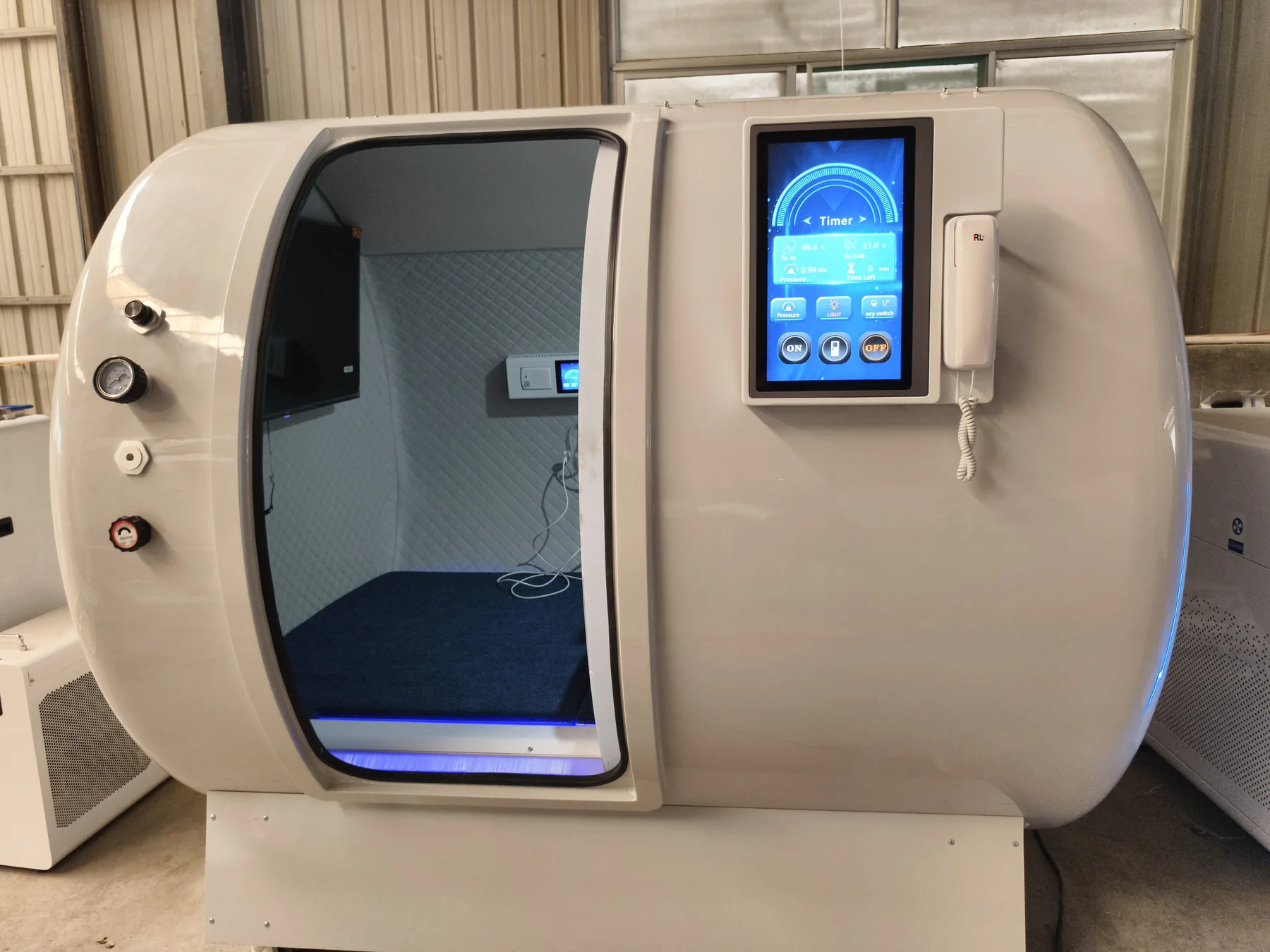 YF-1006 (HARBOR) 1-Person Hard-Shell Hyperbaric Oxygen Chamber