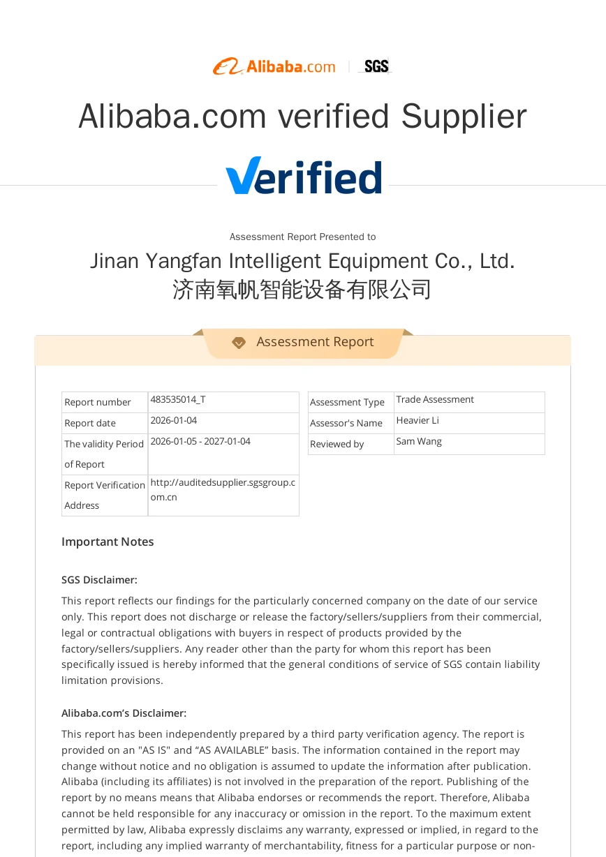 Supplier Assessment