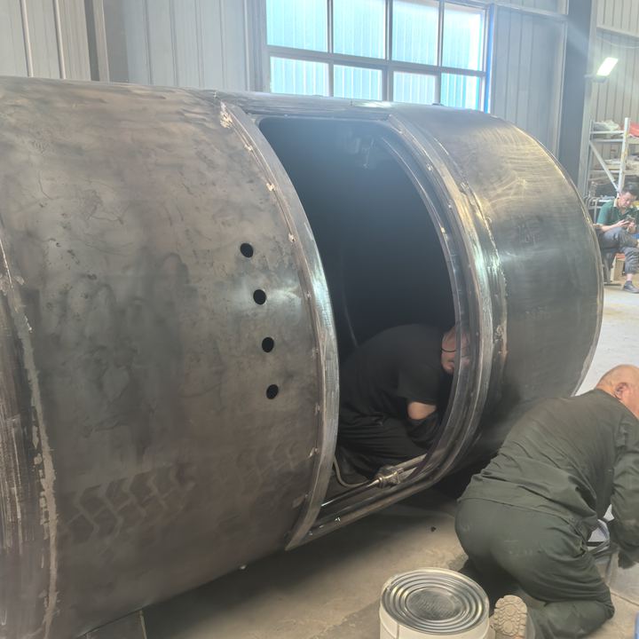Factory construction photo