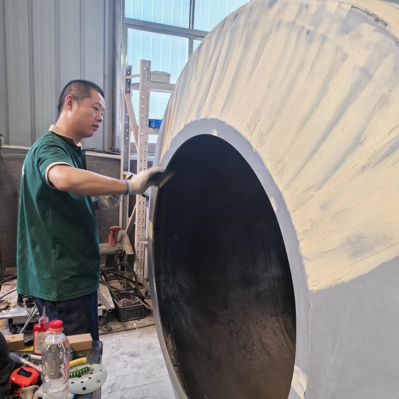 Escena de fabricación