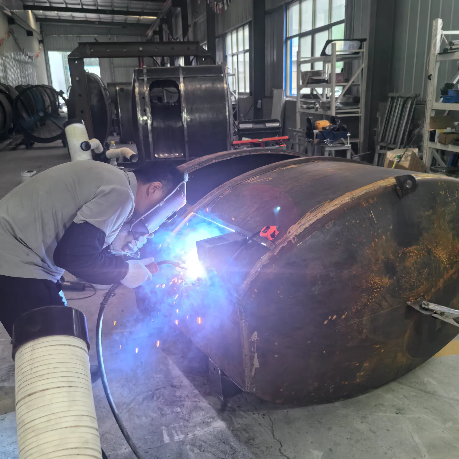 Escena de fabricación