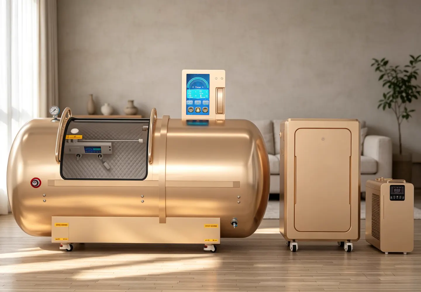 YF-1001 (HALCYON) 1-Person Hard-Shell Hyperbaric Oxygen Chamber