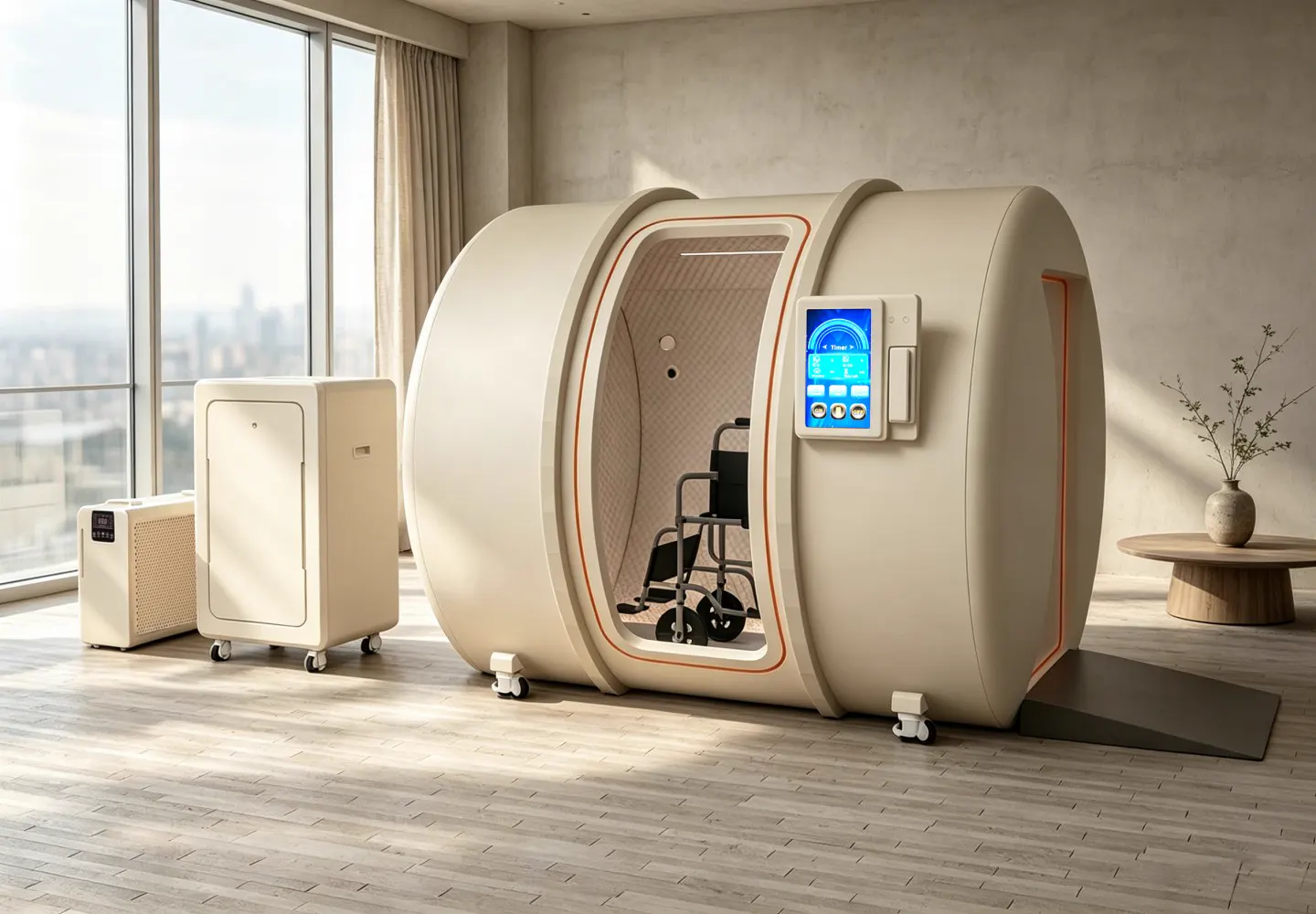 YF-1006 (HARBOR) 1-Person Hard-Shell Hyperbaric Oxygen Chamber