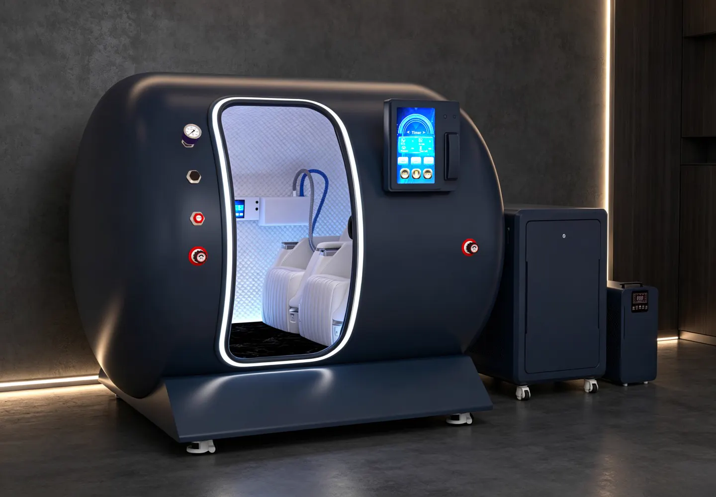 YF-2003 (ZEPHYR) 2-Person Hard-Shell Hyperbaric Oxygen Chamber