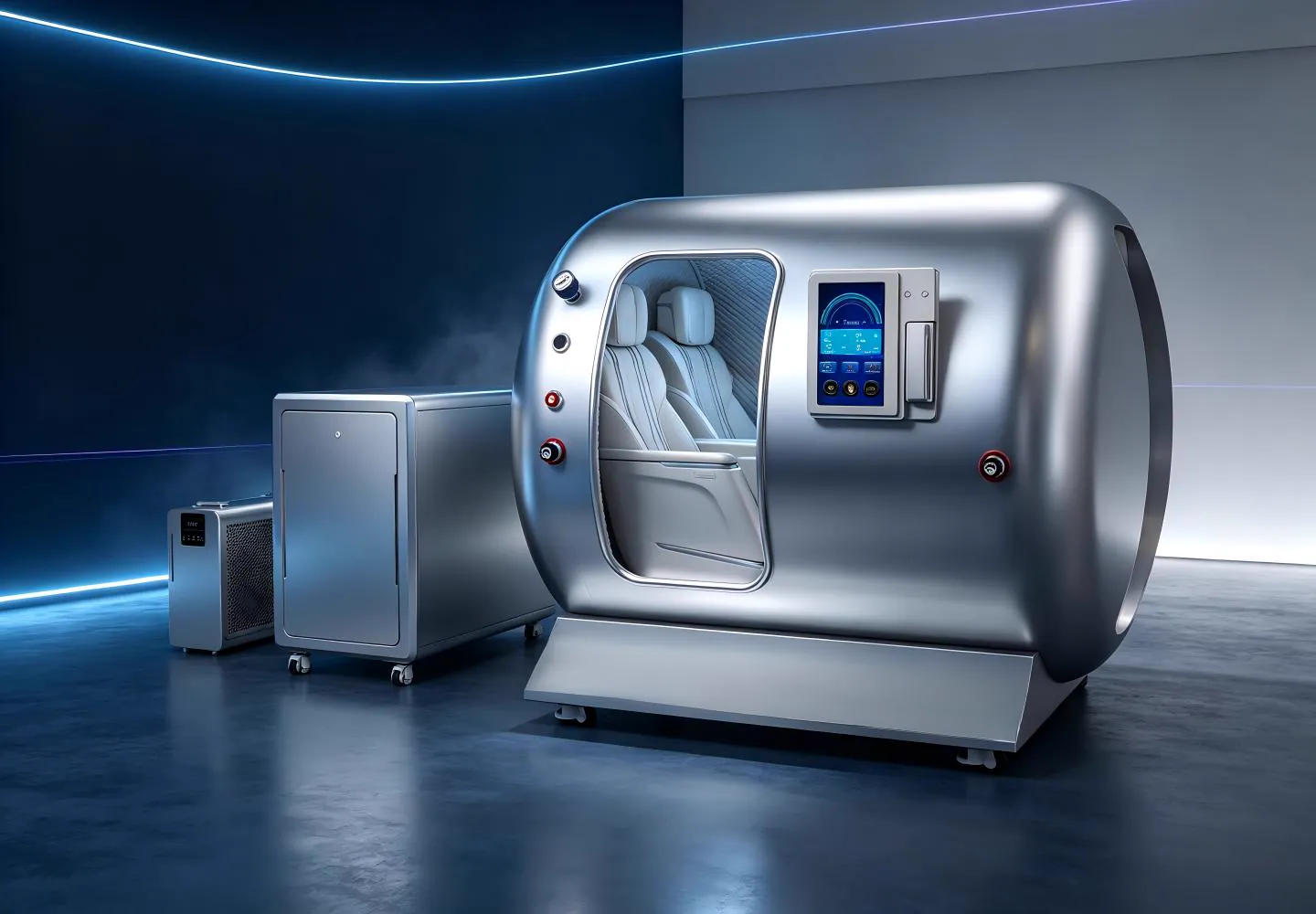 YF-2007 (VESPER) 2-Person Hard-Shell Hyperbaric Oxygen Chamber