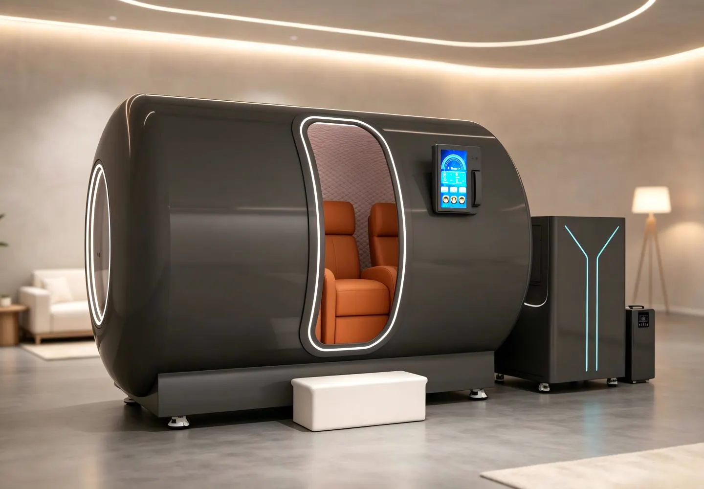 YF-4003 (ATLAS) 4-Person Hard-Shell Hyperbaric Oxygen Chamber