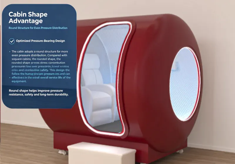 Rounded chamber structure