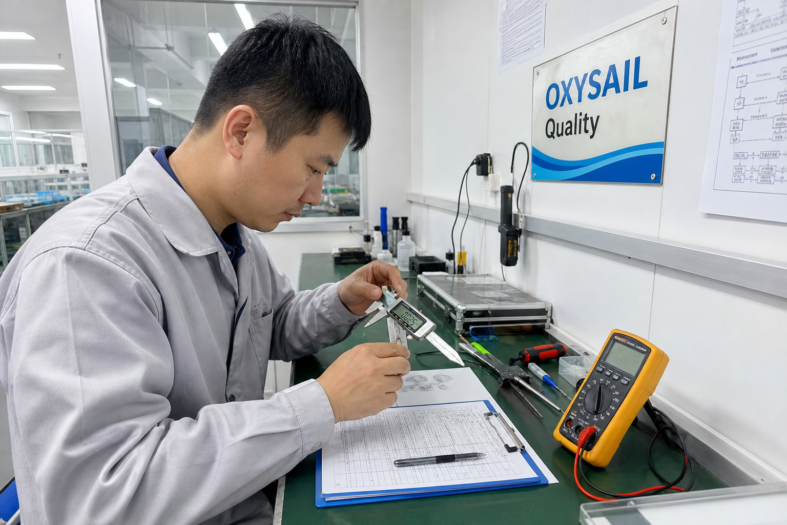 Hyperbaric chamber quality inspection